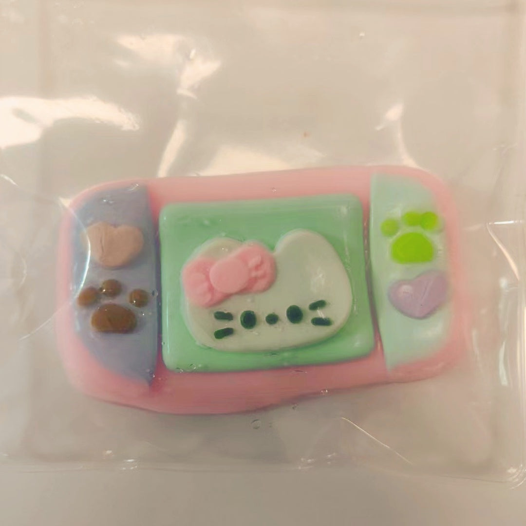 00046 Handmade Kitty Game Taba Squishy Toy