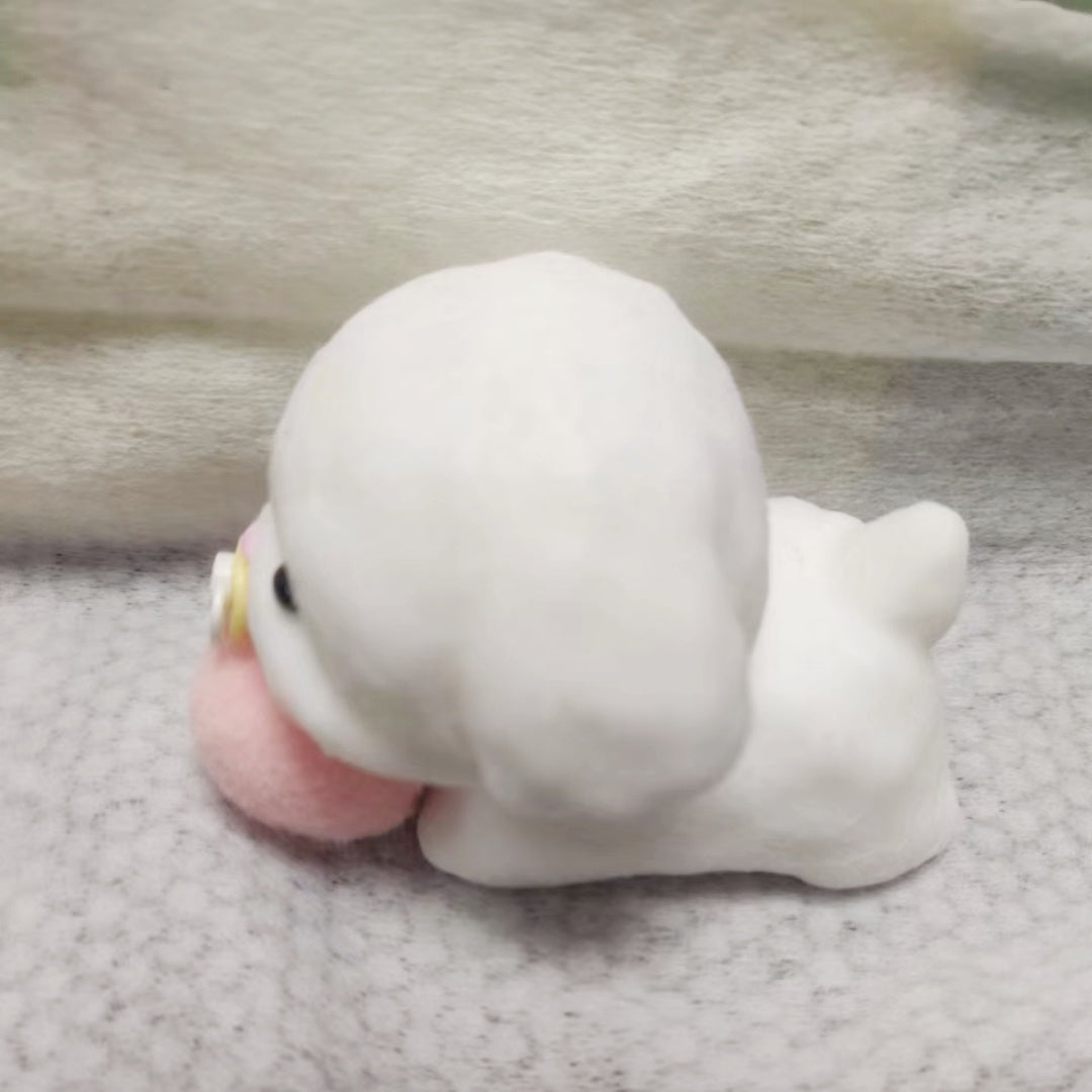 00037 Little Milk Puppy Diy Taba Squishy