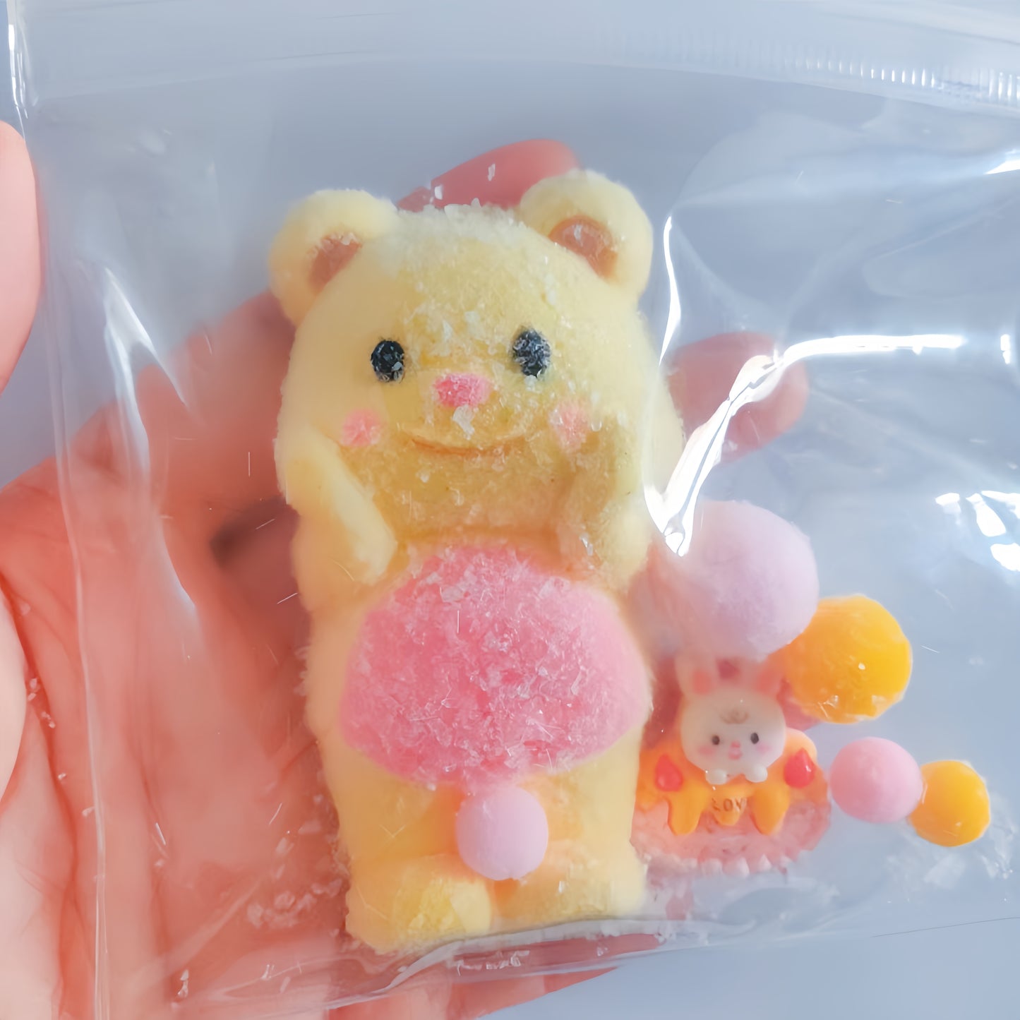 0008 Handmade Cute Bear Taba Squishy Diy