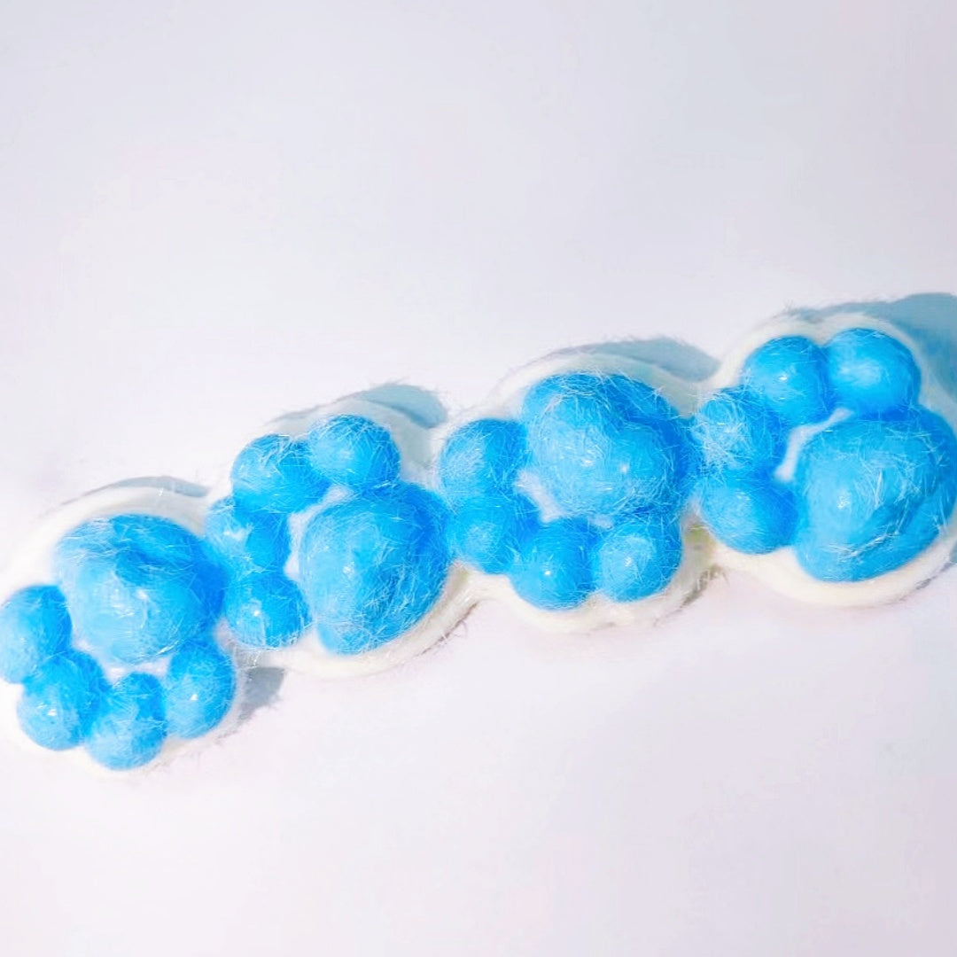 0010 Handmade 4pcs Cat Paws Squishy