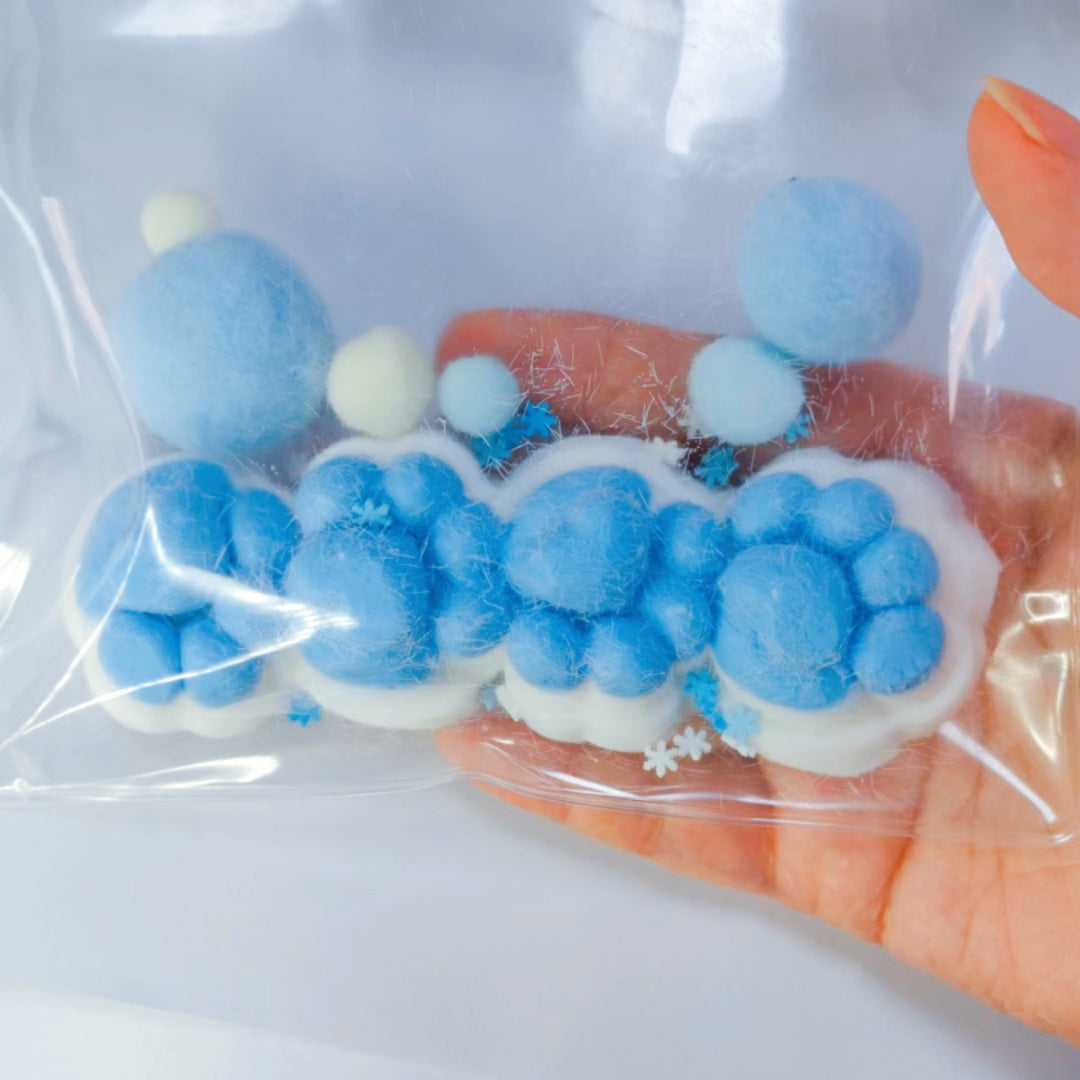 0010 Handmade 4pcs Cat Paws Squishy
