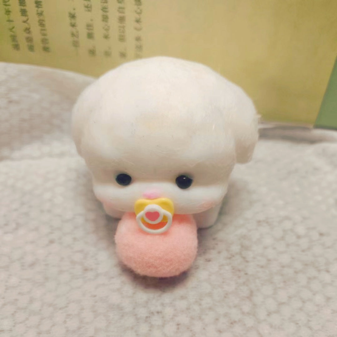 00037 Little Milk Puppy Diy Taba Squishy