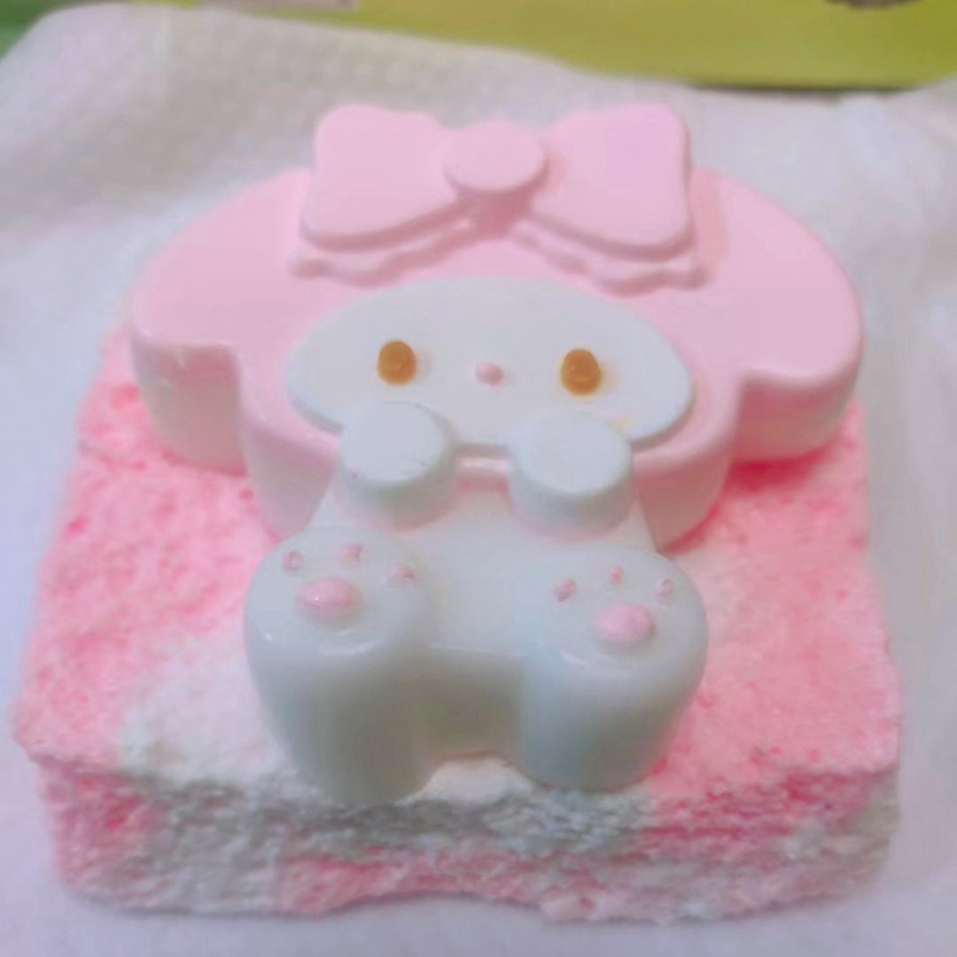 00045 Handmade Taba Squishy My Melody Toast