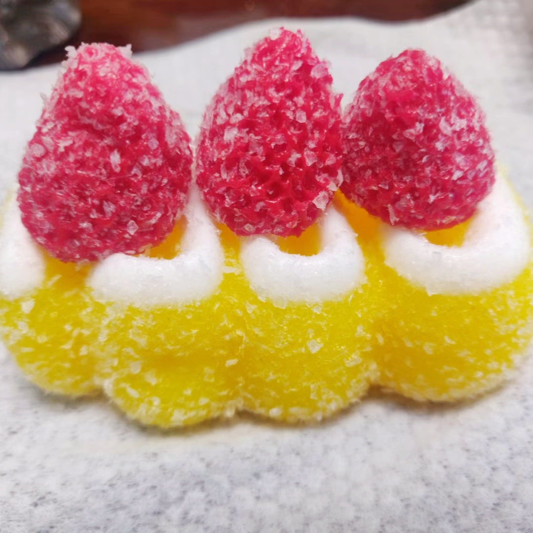 0016 Handmade Cute Strewberry With Cake